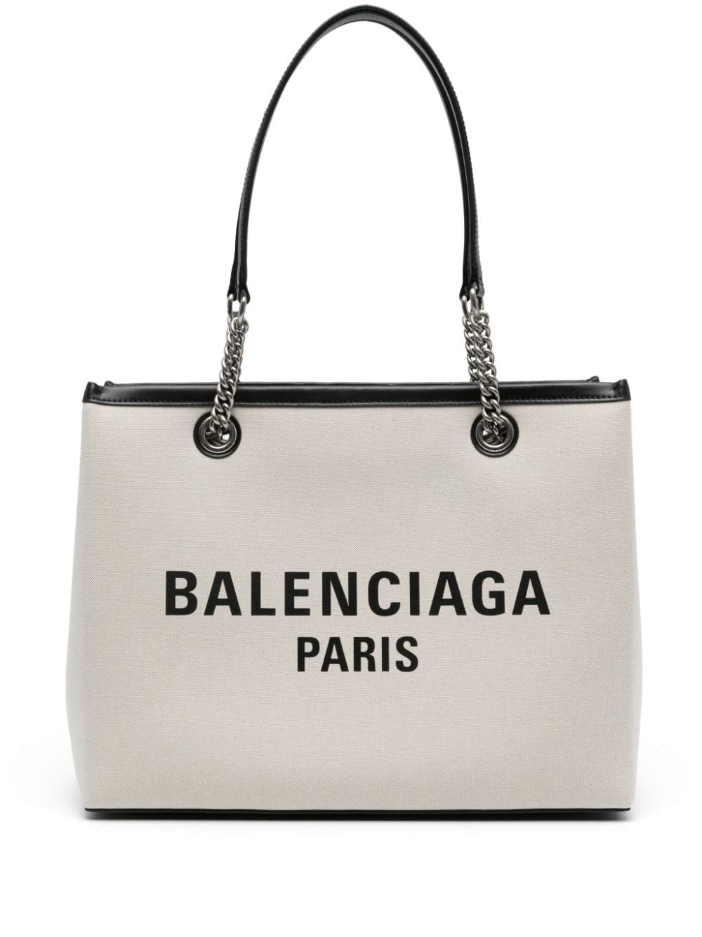 Shopper UNI Balenciaga Logo Print Canvas Tote Bag Brand
