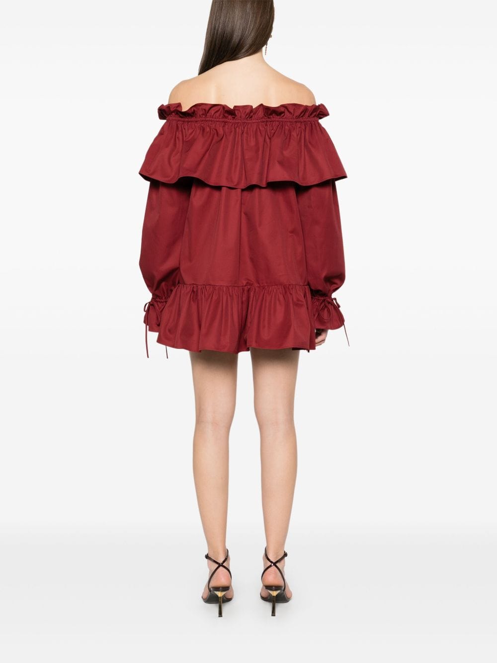 Dresses 36 Saint Laurent ruffled cotton mini dress Brand