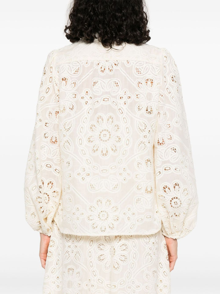 Zimmermann Shirts Ivory