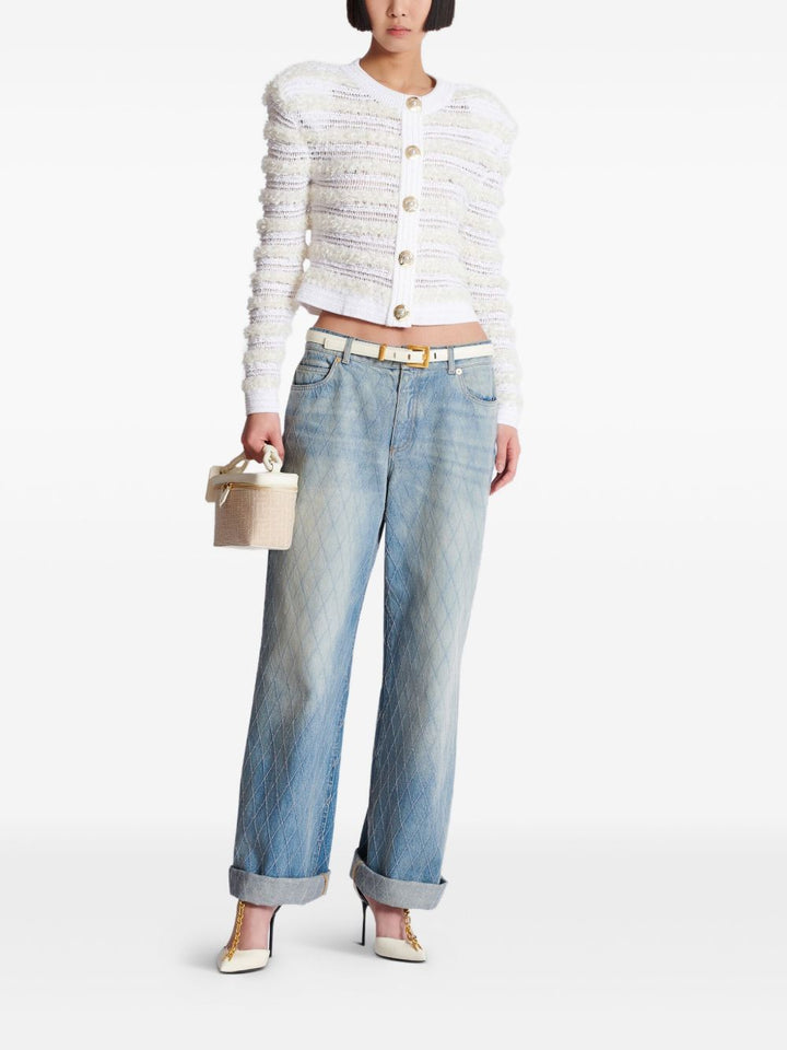 Balmain Sweaters White