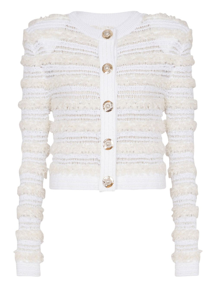 Balmain Sweaters White