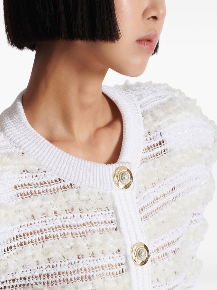 Balmain Sweaters White