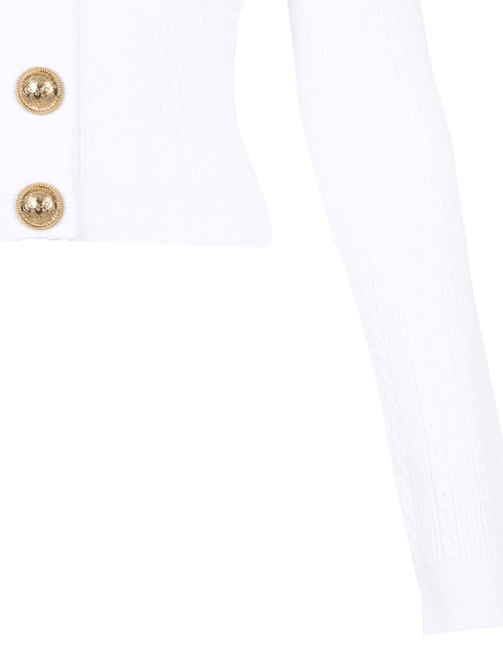 Balmain Sweaters White