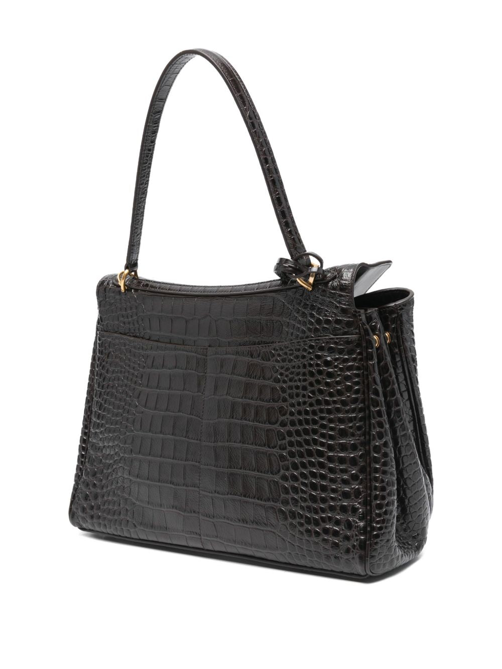 Balenciaga Rodeo Medium Leather Handbag