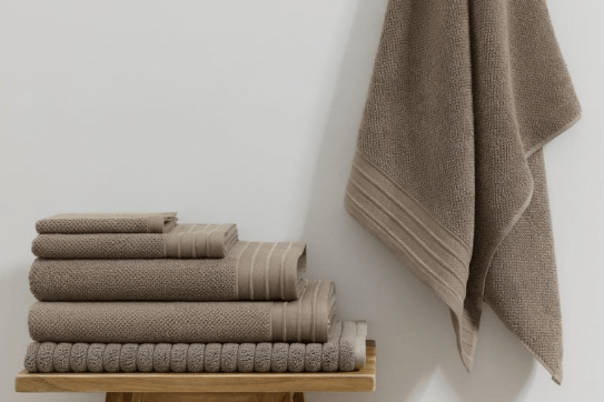 Bemboka Bath Towels Mocha Bemboka Pure Cotton Bath Towels Jacquard Bemboka Pure Cotton Bath Towels Jacquard Brand