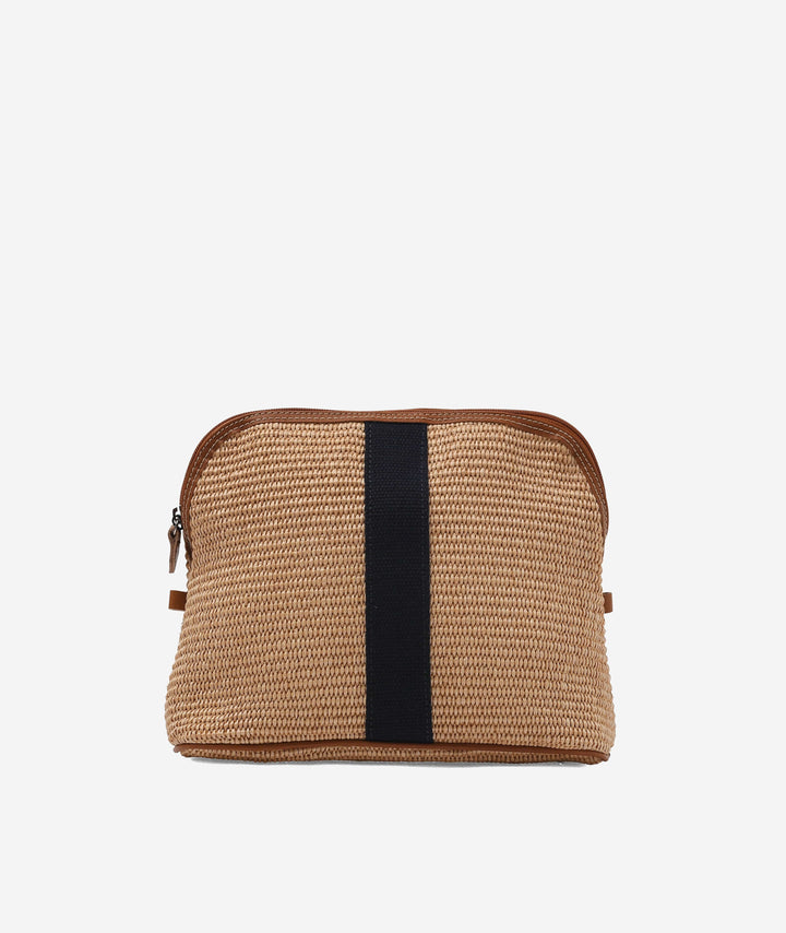 My Style Bags Cosmetic & Toiletry Bags My Style Bags Straw Cosmetic Bag - Large Black My Style Bags Personalised Straw Cosmetic Bag - Large Black Brand