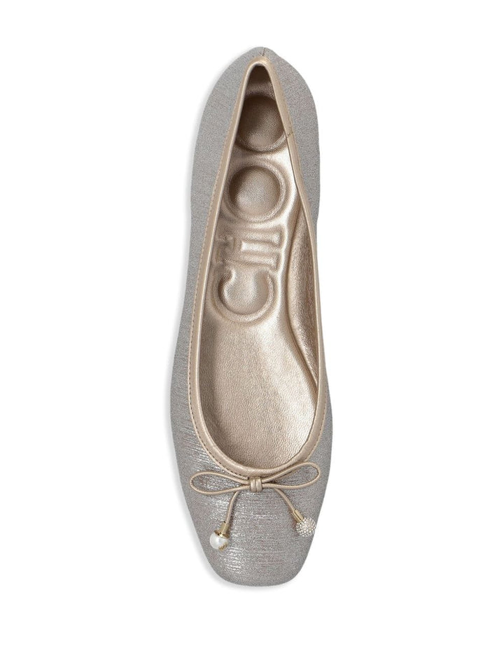 Jimmy Choo Flat Shoes 35 Jimmy Choo Flat shoes Silver Bow Jimmy Choo Powder Flats – Silver Bow Detail for Timeless Elegance Brand