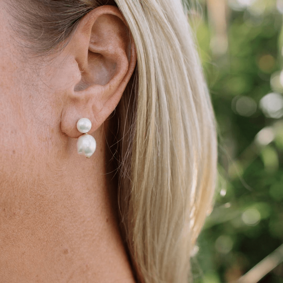 Ikecho Pearl Earrings Maxine Earrings Maxine Earrings Brand