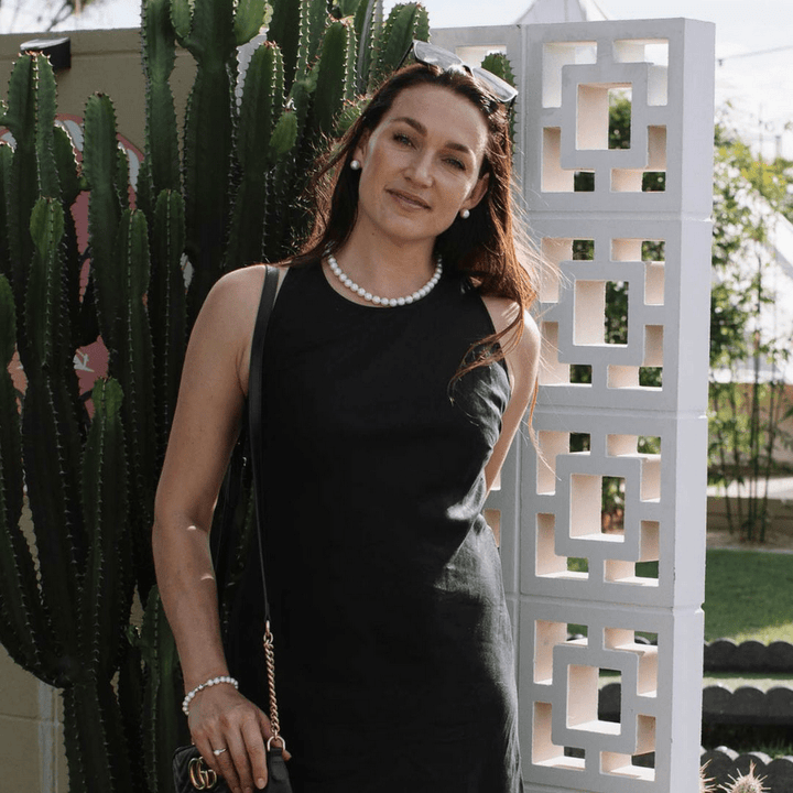 Ikecho Pearl Necklace Ikecho Classic Round Freshwater Pearl Strand Ikecho Classic Round Freshwater Pearl Strand Brand