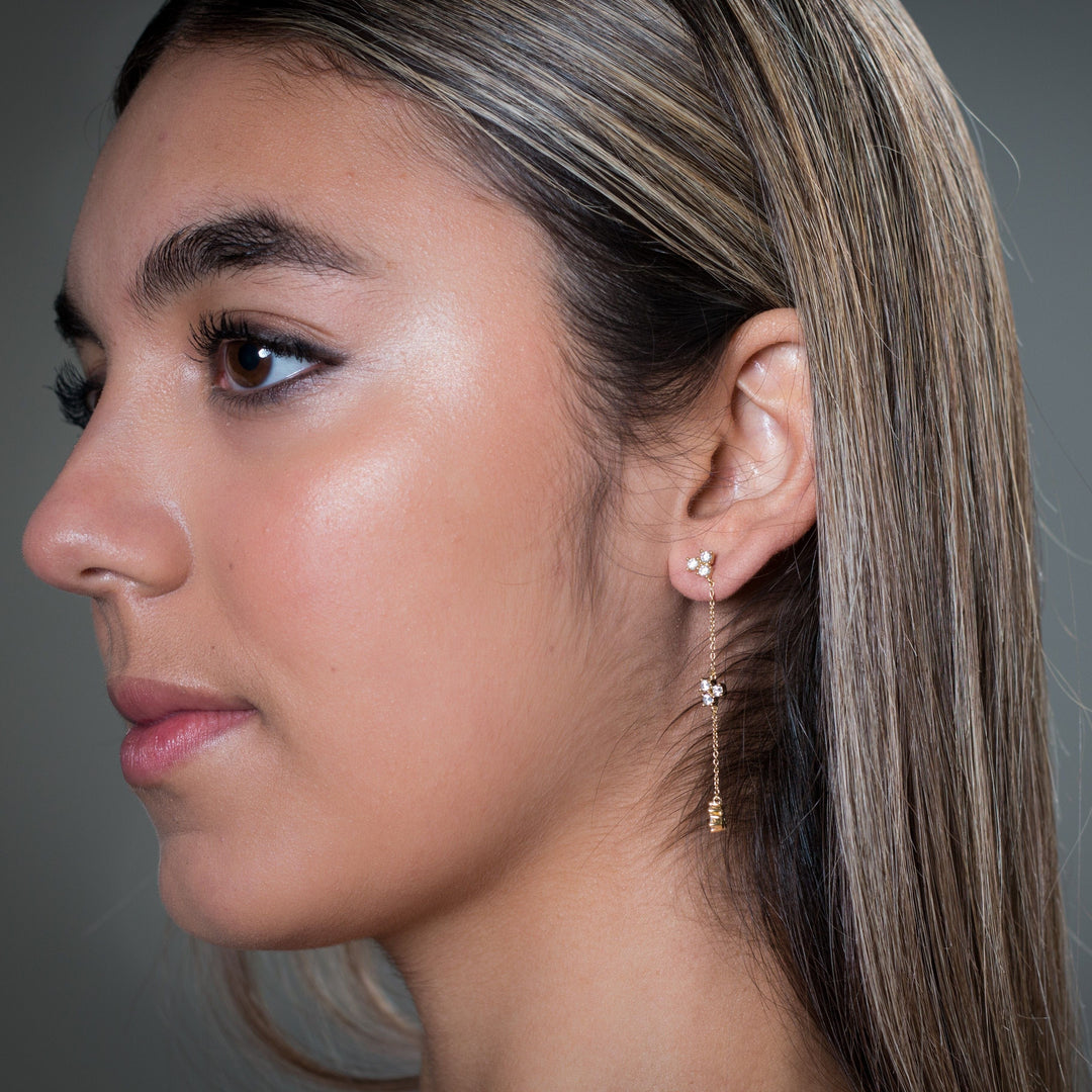 Georgini Earring Georgini The Layered Edit Trois Earrings Gold Brand