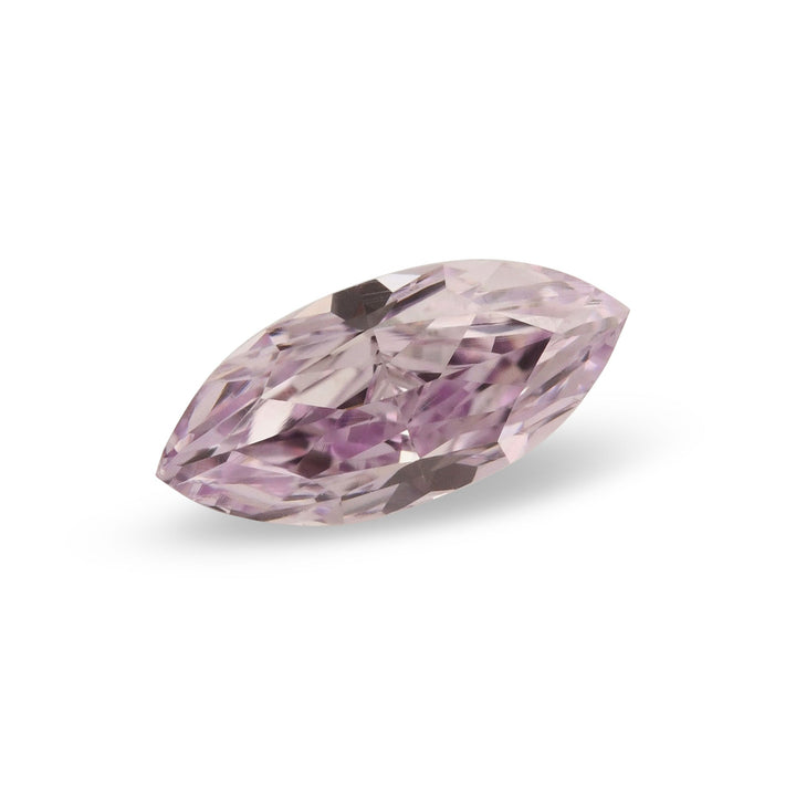 0.25 Carat Fancy Intense Pinkish Purple Marquise Diamond VS2 GIA