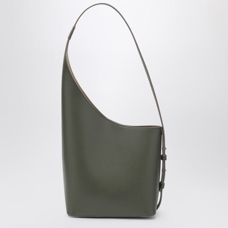 #N/A AESTHER EKME - Demi lune bag in sage leather - One size Brand