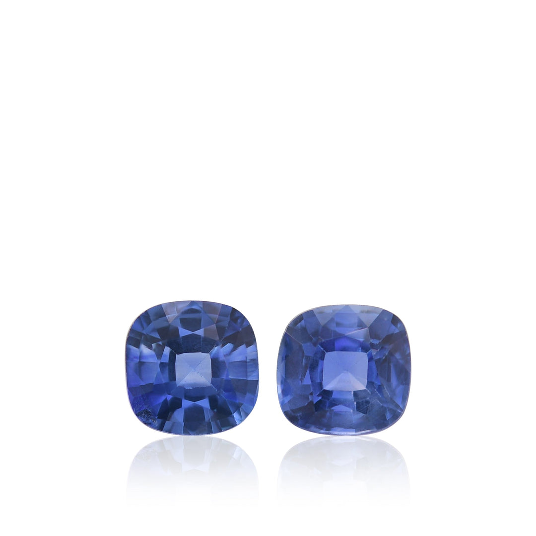 1.31 Carat Blue SRI LANKA Cushion Sapphire