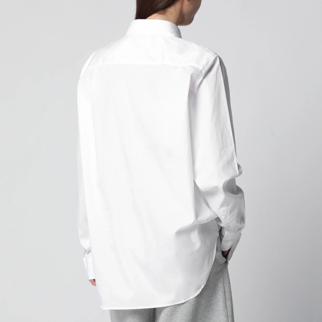 Dries Van Noten - White button-down cotton shirt