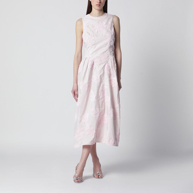 Dresses ROTATE Birger Christensen - Orchid pink midi dress with floral embroidery - 36 DK Brand