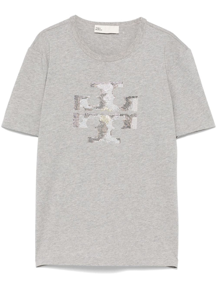Topwear XS Tory Burch T-shirts and Polos Grey Brand