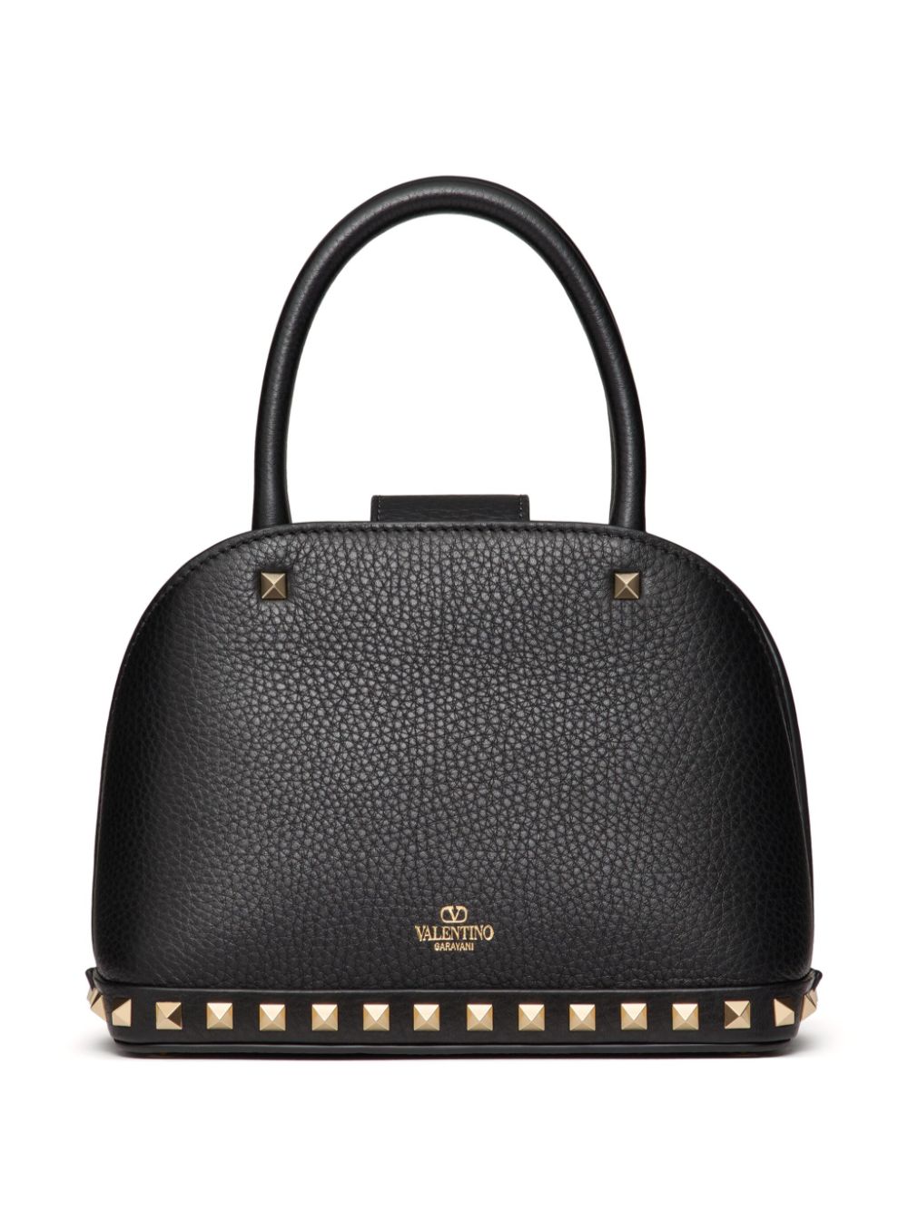 Valentino Garavani Rockstud Small Handbag In Grainy Calfskin
