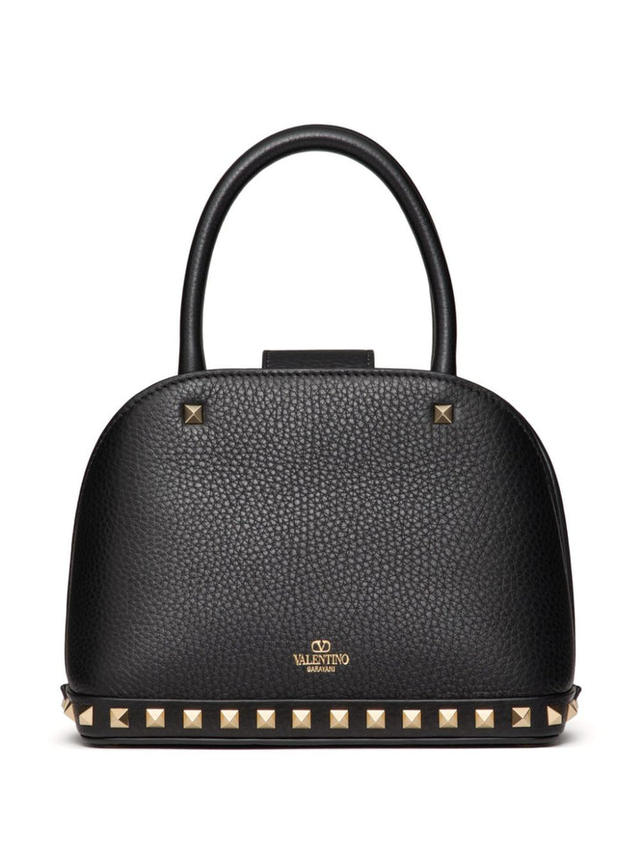 Valentino Garavani Rockstud Small Handbag In Grainy Calfskin