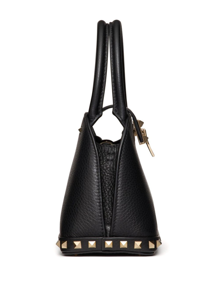 Valentino Garavani Rockstud Small Handbag In Grainy Calfskin