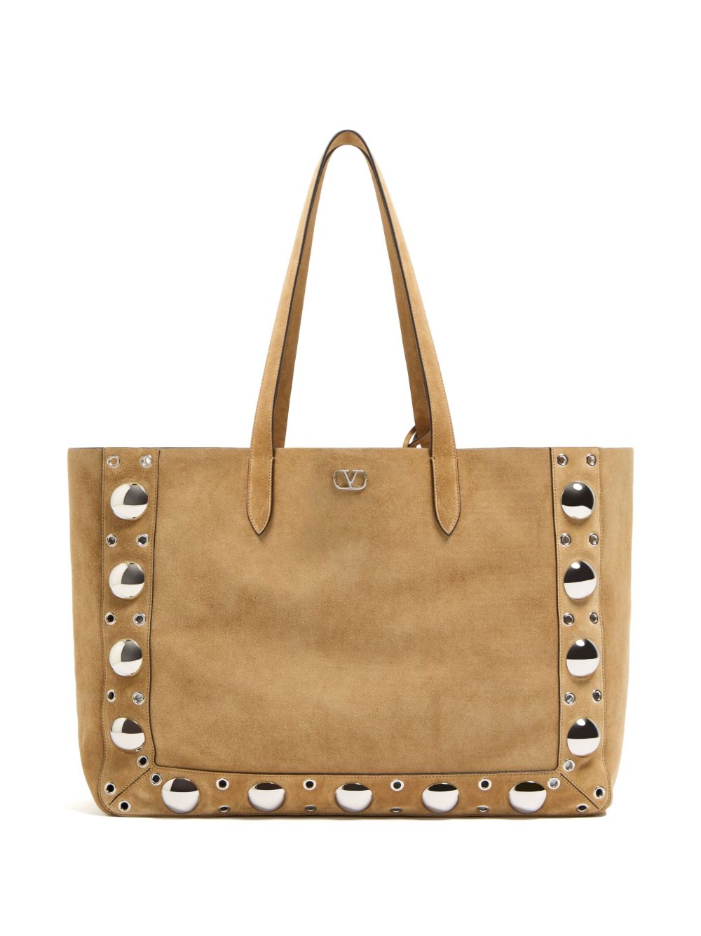 Valentino Garavani Nellcôte Suede Large Shopping Bag