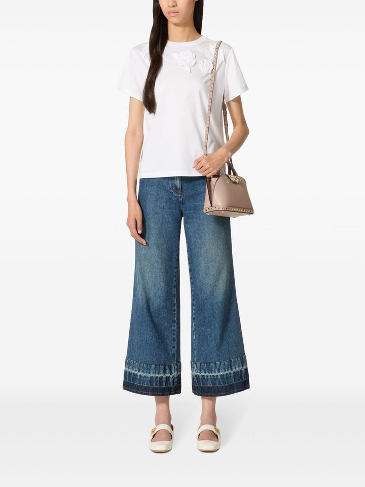 Valentino Garavani Rockstud Small Handbag In Grainy Calfskin