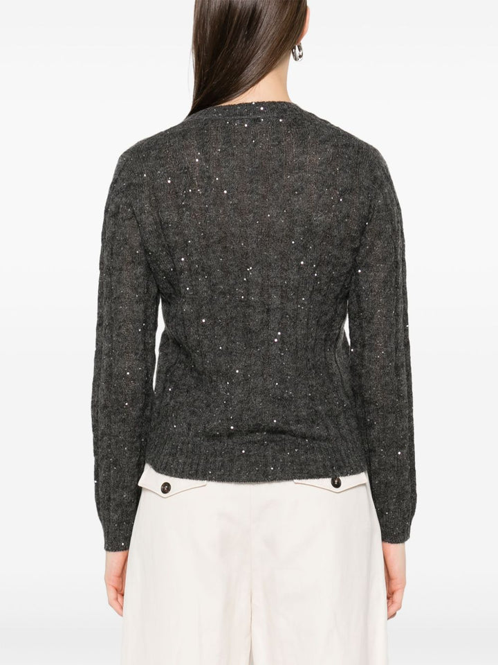 Brunello Cucinelli Sweaters Grey