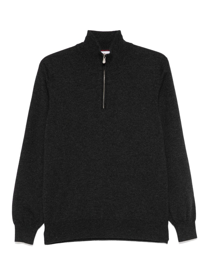 Brunello Cucinelli Sweaters Grey