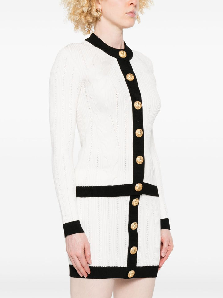 Balmain Sweaters White