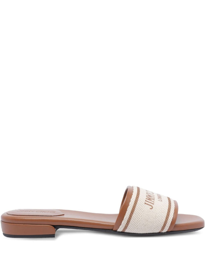 Sandals Jimmy Choo Sandals Leather Brown Brand