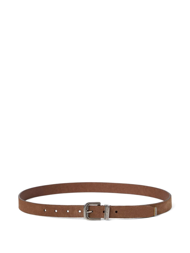 Brunello Cucinelli buckle-fastening leather belt