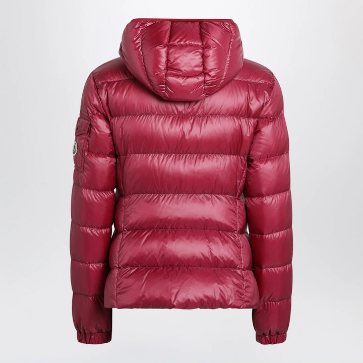 Moncler - Glesse short padded jacket with hood in red