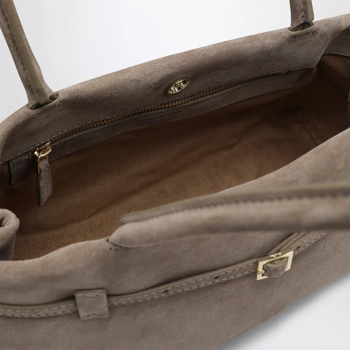 Manu Atelier - Le Cambon East West Sughero bag in suede