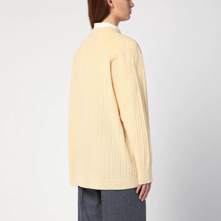 the garment - Light yellow Como over pullover