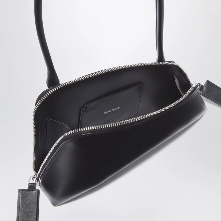 The Attico - Sunrise bag black in leather