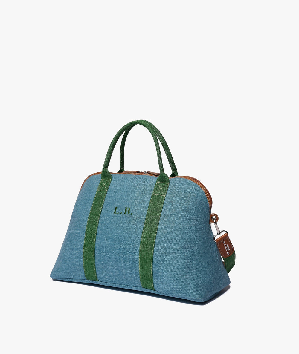 Duffel Bag My Style Bags London Procida Travel Duffle Bag in Light Blue/Green Brand