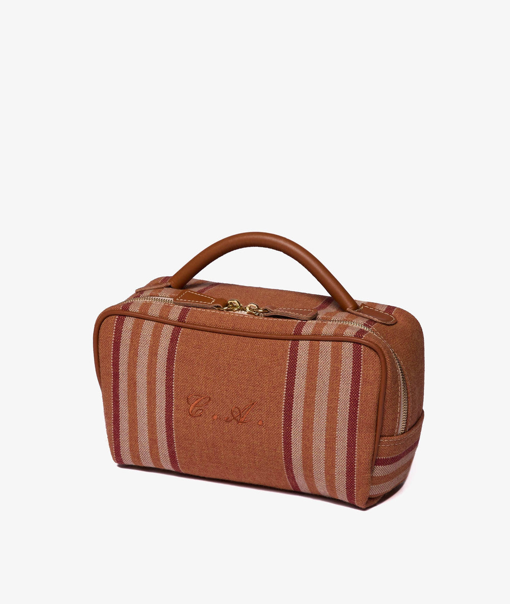 Cosmetic & Toiletry Bag My Style Bags Berkeley Antibes Beauty Case in Terracotta Brand