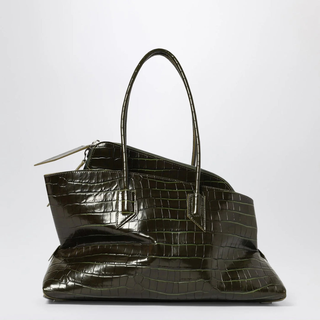 The Attico - La Passeggiata Medium bag Dark Green
