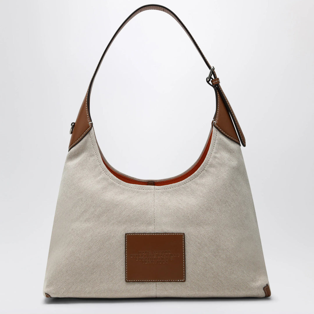 Marc Jacobs - Sack Bag bucket bag in canvas and leather beige/argan