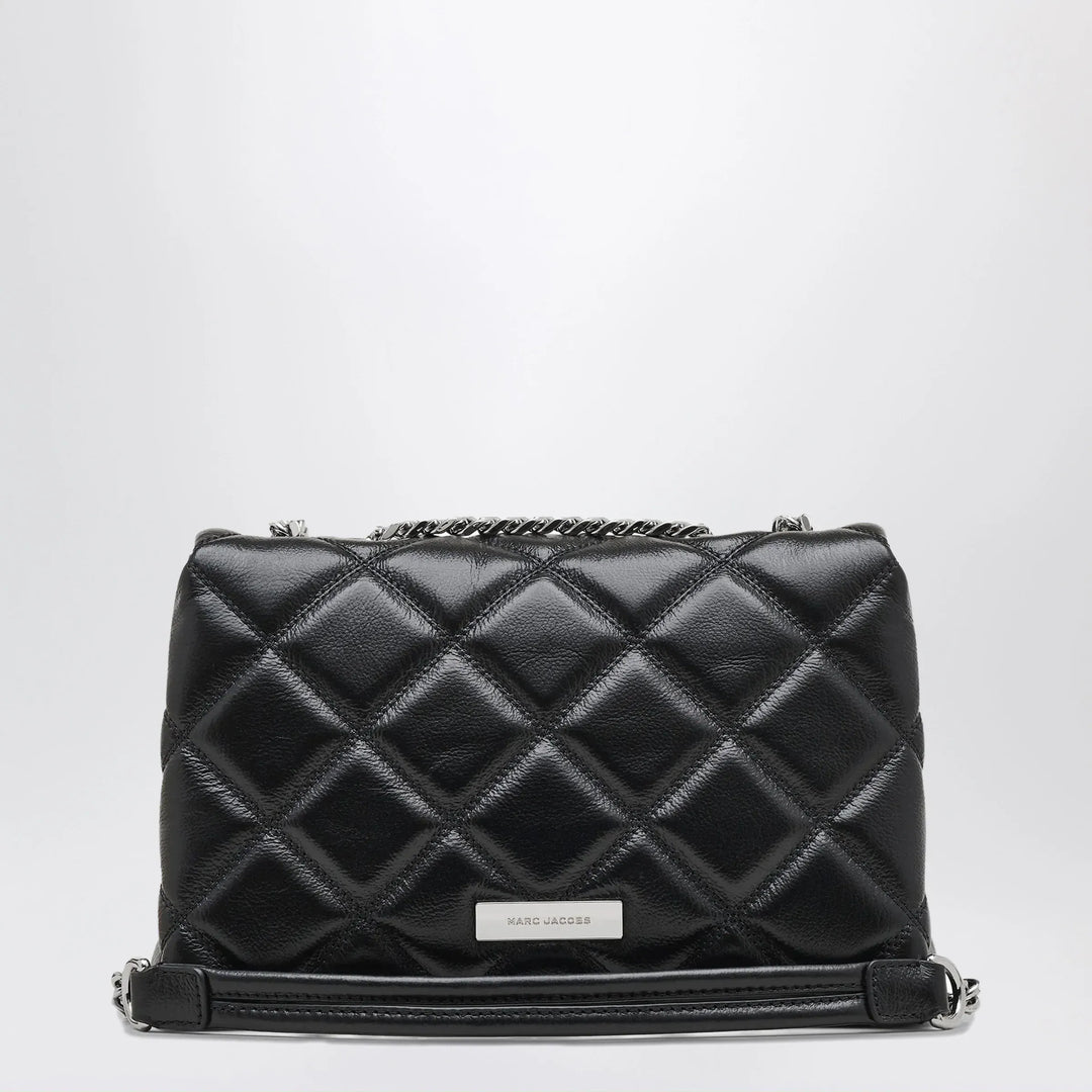 Marc Jacobs - The Slim quilted shoulder bag with black chain