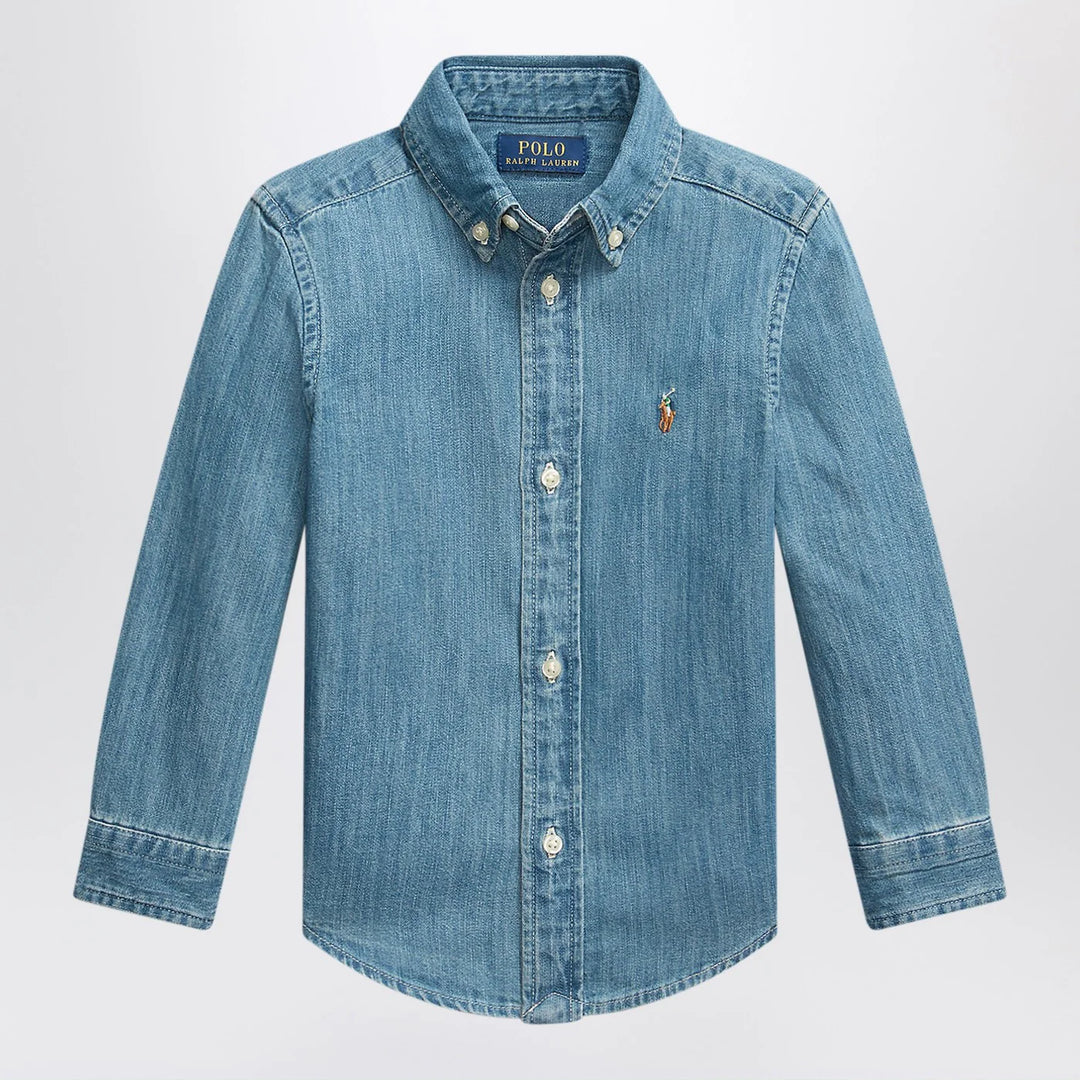 Polo Ralph Lauren - Blue denim button-down shirt