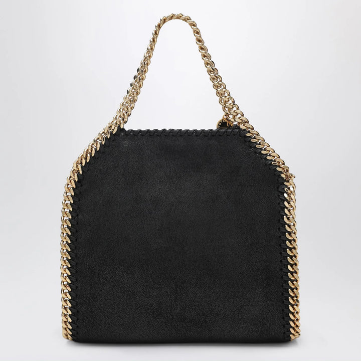 Stella McCartney - Black/gold Falabella Mini Tote bag