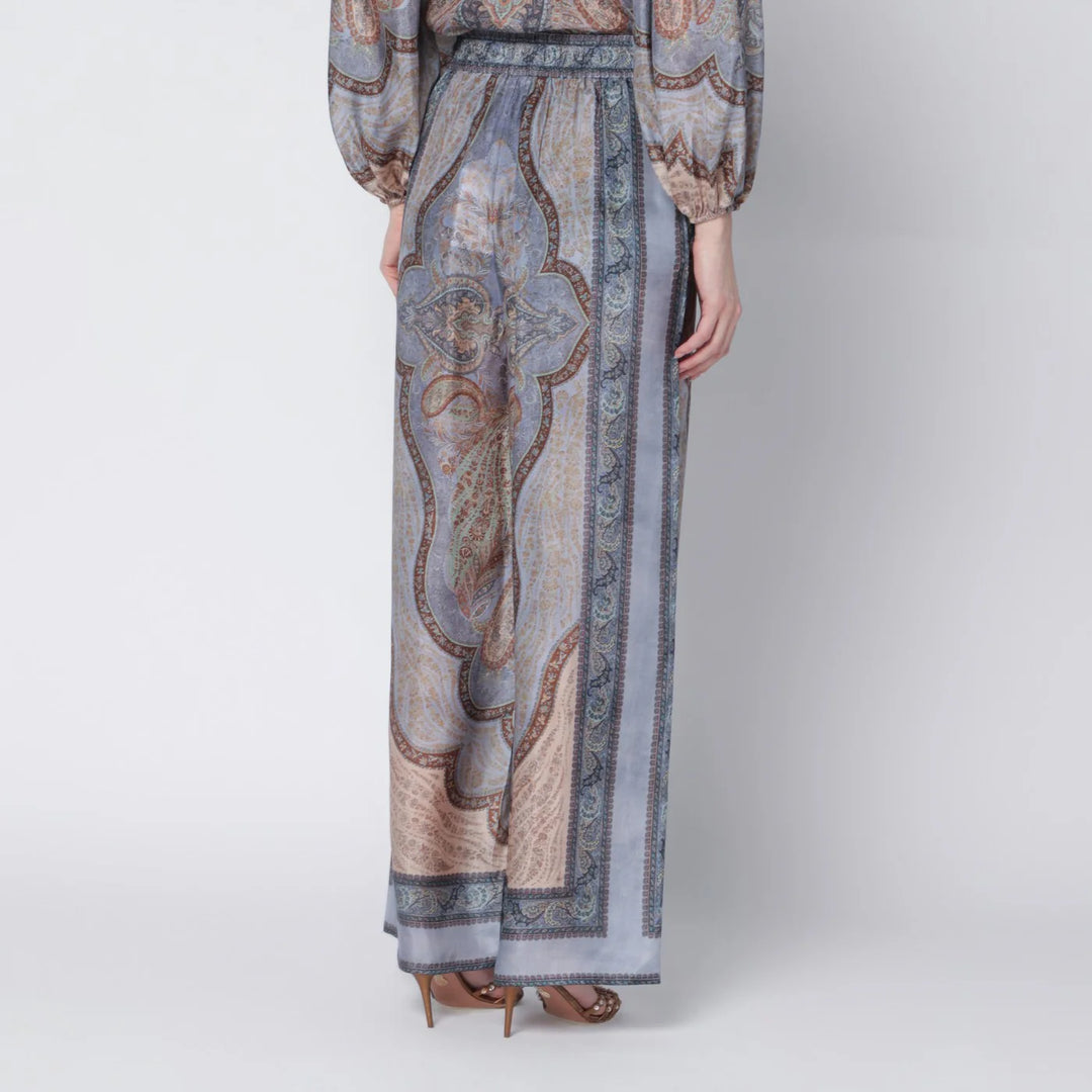 ZIMMERMANN - Wanderlust trousers with tapestry print