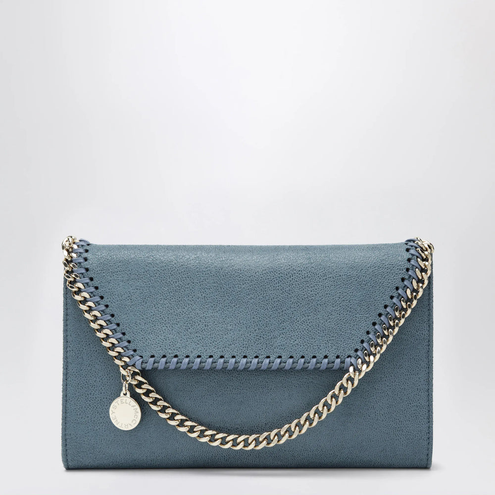 Stella McCartney - Light blue Falabella shoulder wallet bag Brand Apparel & Accessories TU