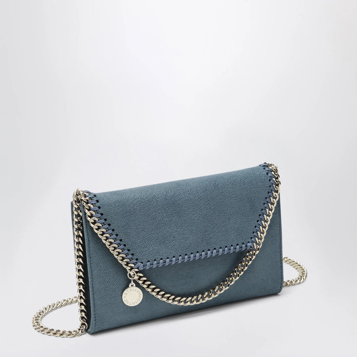 Stella McCartney - Light blue Falabella shoulder wallet bag