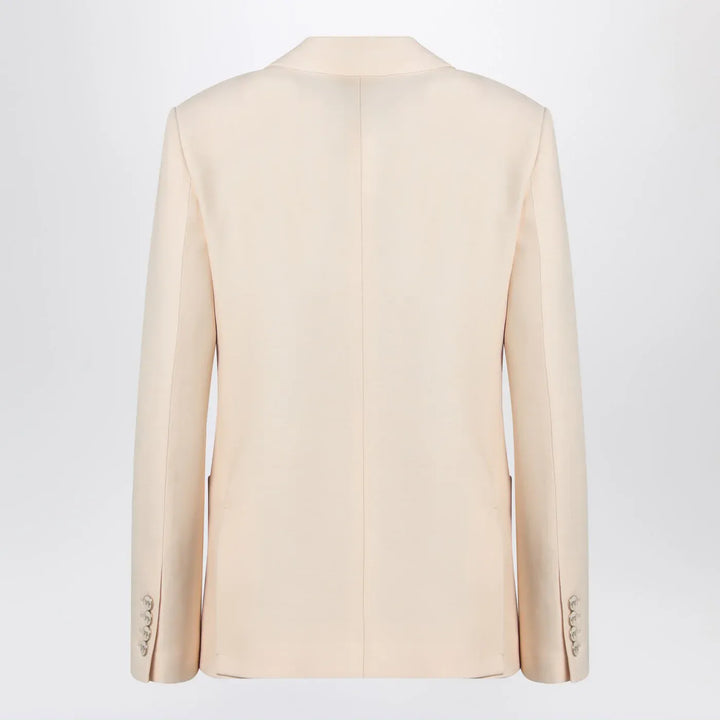 Valentino - Wool and silk single-breasted jacket Brand Coats &amp; Jackets 44  IT