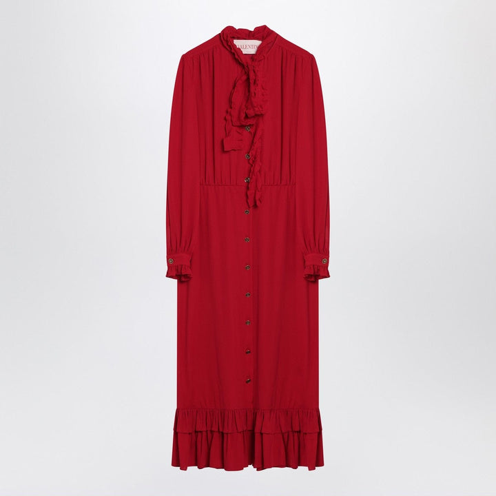 Dresses Valentino Red dress with ruffled bow Brand