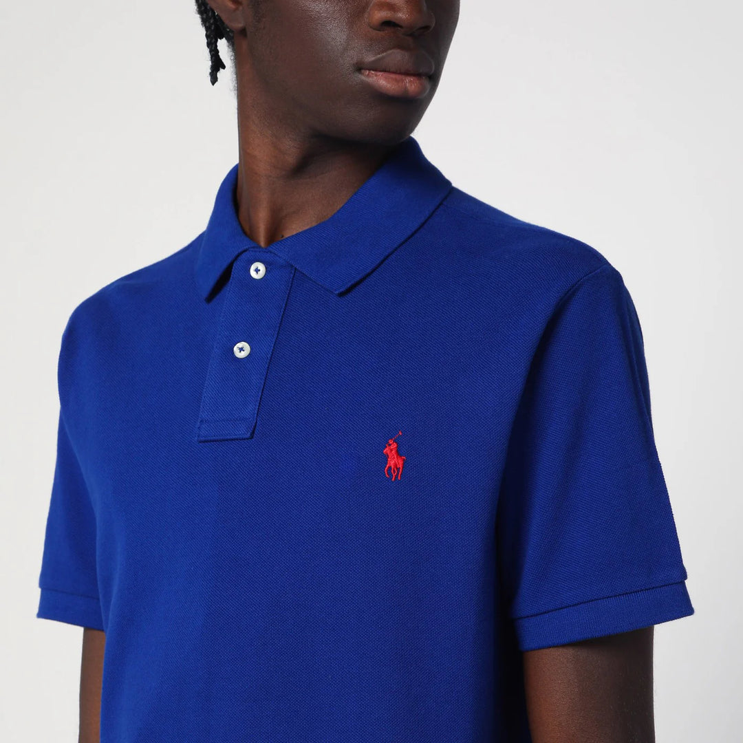Polo Ralph Lauren - Electric blue Custom Slim-Fit polo