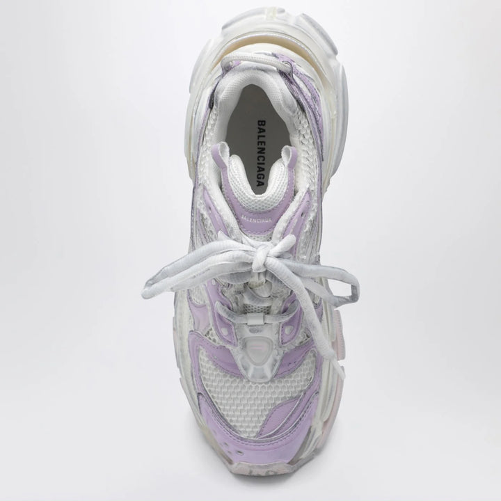Balenciaga - Runner 2 Gradient Sneakers in light grey/lilac