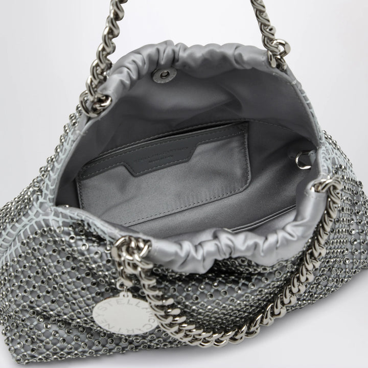 Stella McCartney - Black Falabella Mini drawstring bag with drawstring closure
