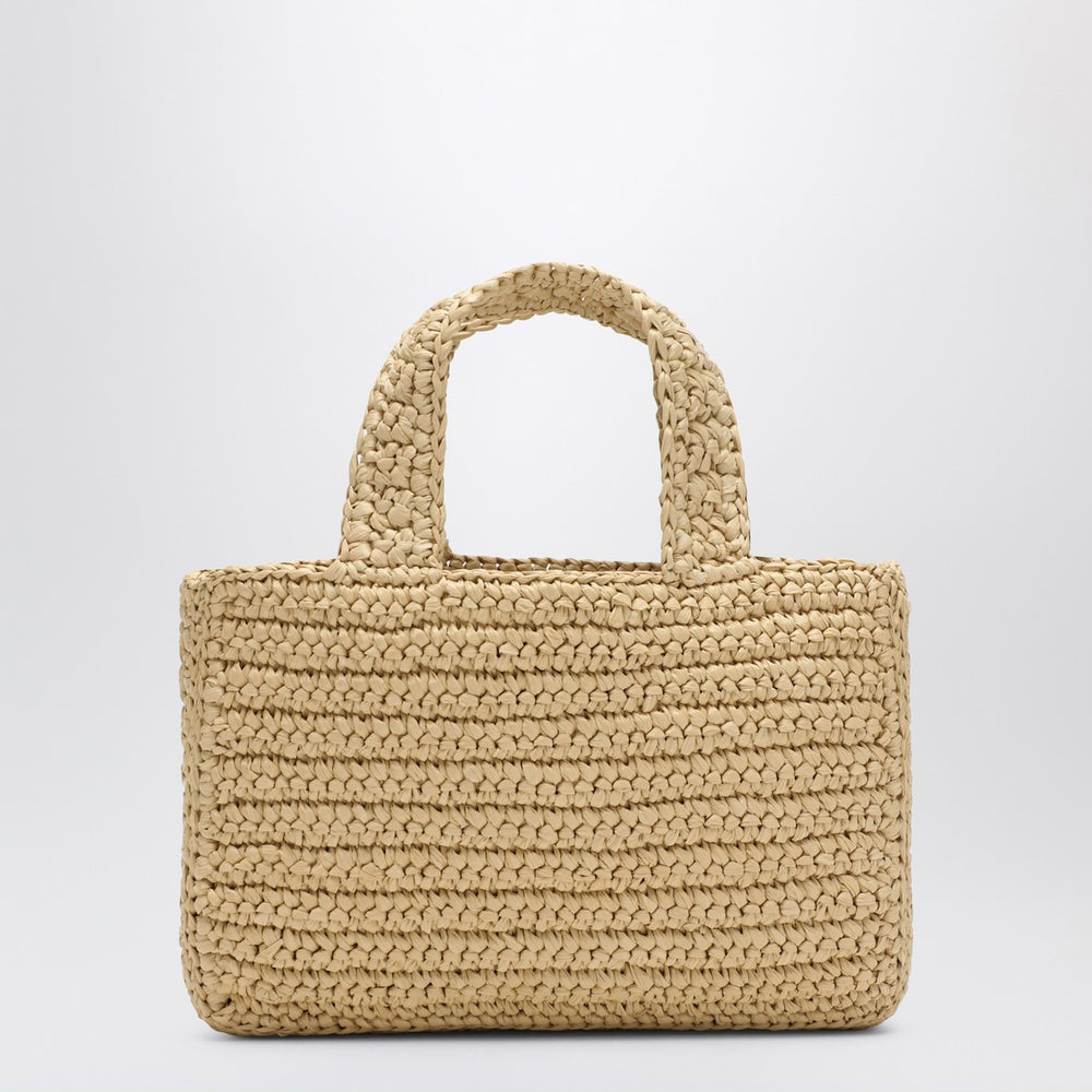 Shopper UNI Valentino Garavani Viva Superstar Crochet small natural/black bag Brand